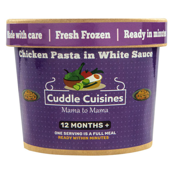 Chicken Pasta in White Sauce