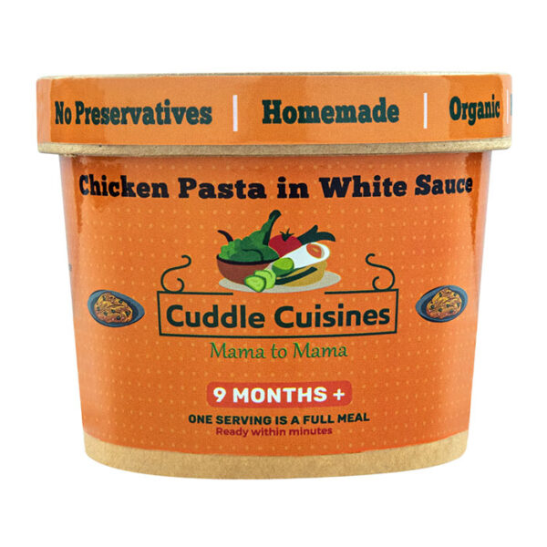 Chicken Pasta in White Sauce