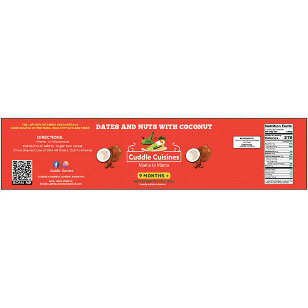 Dates & Nuts with Coconut