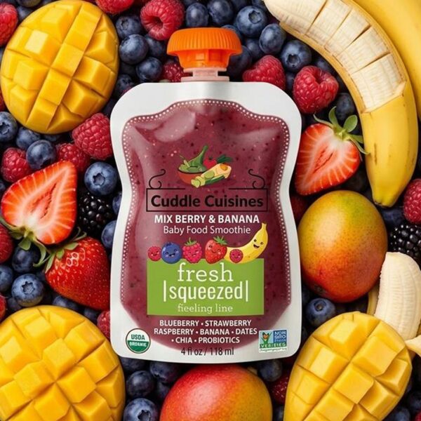 Mix berry and banana